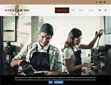 Tablet Screenshot of misceladoro.com
